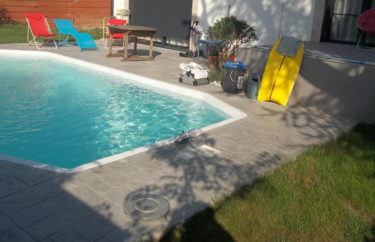 Cugnaux Toulouse Metropole Ouest Chambre Privee De Luxe - Sdb Wc Privee Terrasse Piscine Aqua Bike Buitenkant foto