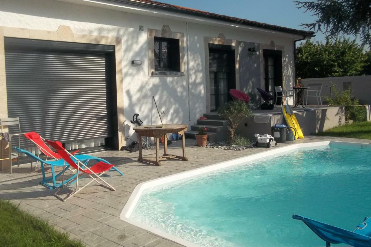 Cugnaux Toulouse Metropole Ouest Chambre Privee De Luxe - Sdb Wc Privee Terrasse Piscine Aqua Bike Buitenkant foto
